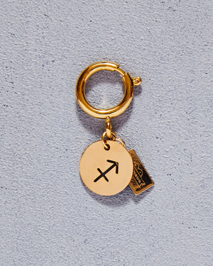 Zodiac Drip Horoscope Charms