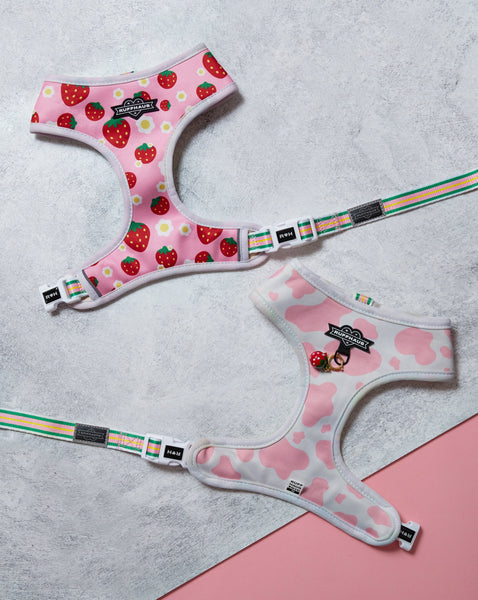 Strawberry Milk Reversible Harness – RUFFHAUS NYC